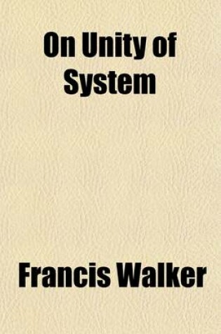 Cover of On Unity of System