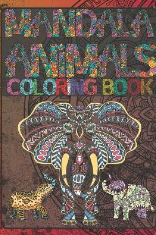 Cover of Mandala Animals Coloring book