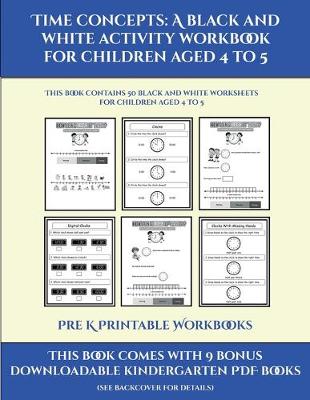 Cover of Pre K Printable Workbooks (Time concepts