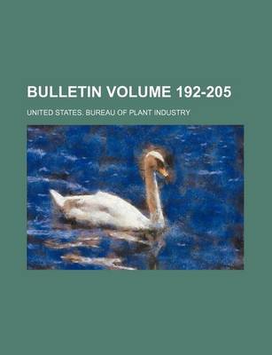 Book cover for Bulletin Volume 192-205