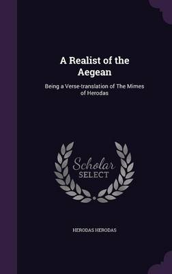 Book cover for A Realist of the Aegean
