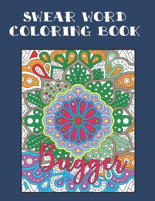 Book cover for Swear word coloring book