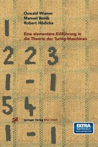 Cover of Eine Elementare Einfuhrung in Die Theorie Der Turing-Maschinen