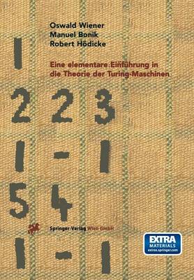 Book cover for Eine Elementare Einfuhrung in Die Theorie Der Turing-Maschinen