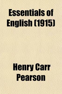 Book cover for Essentials of English (Volume 2)