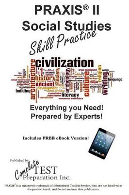 Book cover for PRAXIS II Social Studies Skill Pracitce