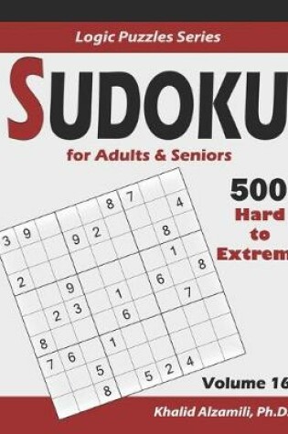 Cover of Sudoku For Adults & Seniors