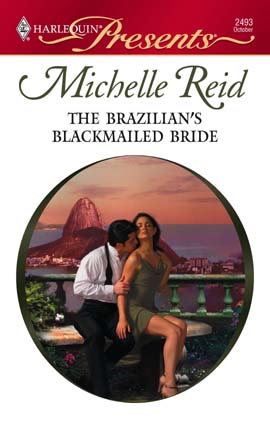 Book cover for The Brazilian's Blackmailed Bride