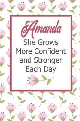 Book cover for Amanda She Grows More Confident and Stronger Each Day