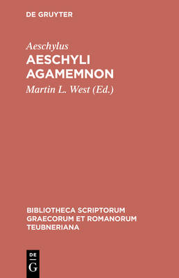 Book cover for Aeschyli Agamemnon