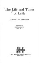 Book cover for The Life and Times of Leith