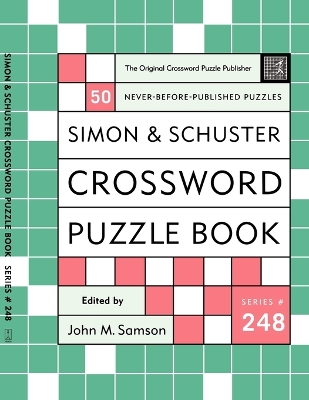 Book cover for Simon and Schuster Crossword Puzzle Book #248