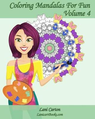 Book cover for Coloring Mandalas for Fun - Volume 4