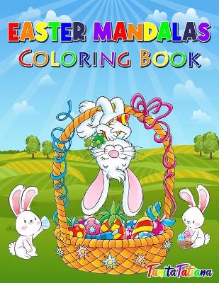 Book cover for Easter Mandalas Coloring Book