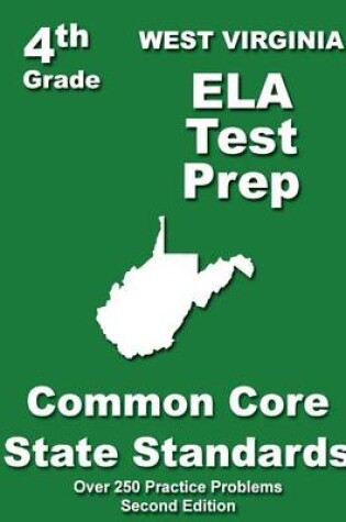 Cover of West Virgina 4th Grade ELA Test Prep