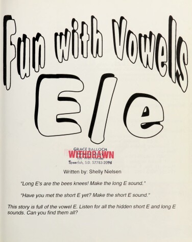 Cover of Fun with E/E