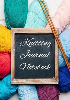 Book cover for Knitting Journal Notebook