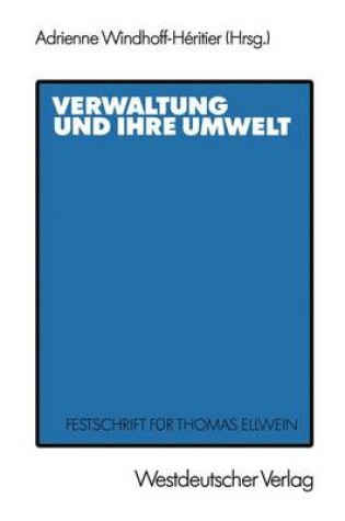 Cover of Verwaltung und ihre Umwelt