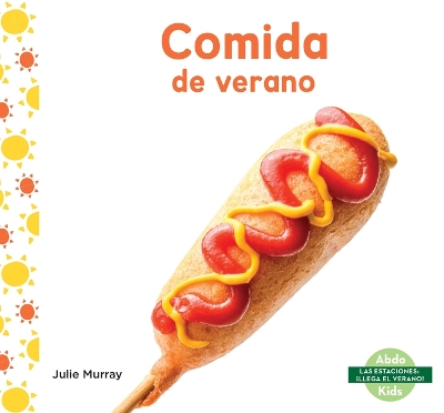 Book cover for Comida de Verano (Summer Food)