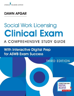 Book cover for Social Work Licensing Clinical Exam Guide