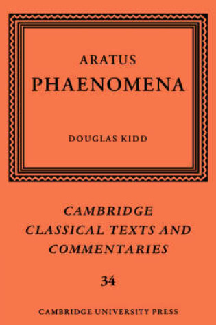 Cover of Aratus: Phaenomena