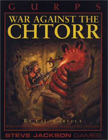 Book cover for Gurps War Against the Chtorr