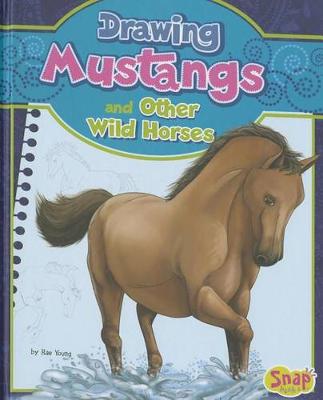 Book cover for Drawing Mustangs and Other Wild Horses