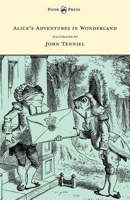 Book cover for Alice's Adventures in Wonderland - Illustrated by John Tenniel