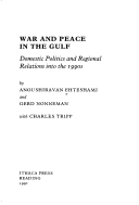 Book cover for War and Peace in the Gulf