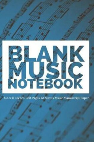 Cover of Blank Music Notebook