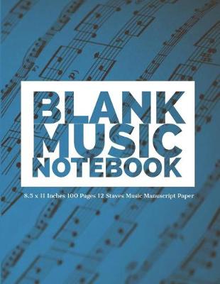 Cover of Blank Music Notebook