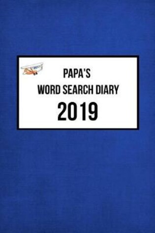 Cover of Papa's Word Search Diary 2019