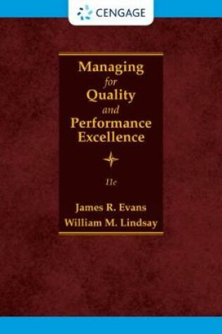 Cover of Managing for Quality and Performance Excellence