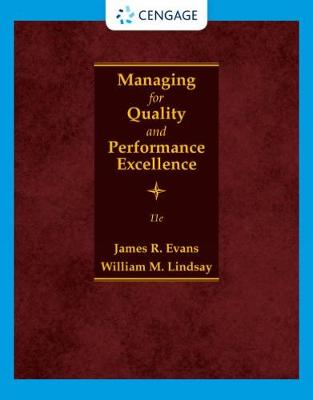 Book cover for Managing for Quality and Performance Excellence