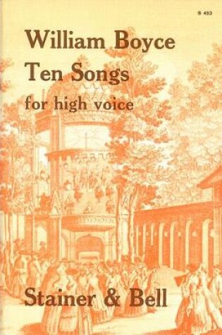 Cover of Ten Songs For High Voice