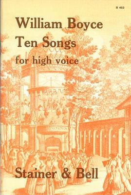 Book cover for Ten Songs For High Voice