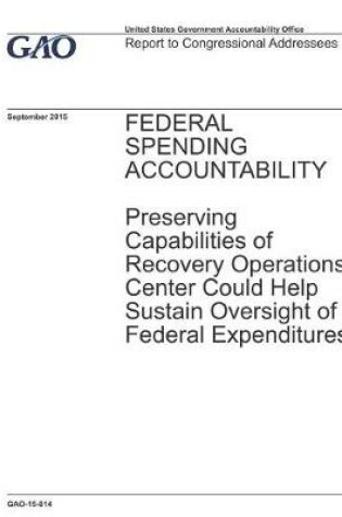 Cover of Federal Spending Accountability