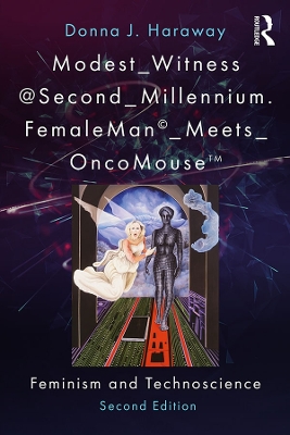 Book cover for Modest_Witness@Second_Millennium. FemaleMan_Meets_OncoMouse