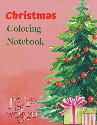 Book cover for Christmas Coloring Notebook