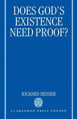 Book cover for Does God's Existence Need Proof?