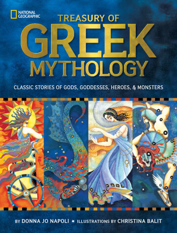 Book cover for Treasury of Greek Mythology