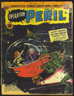 Book cover for Operation Peril Number 9 Golden Age Comic Book