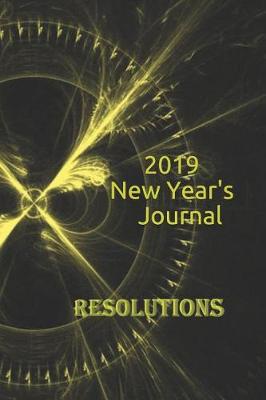 Book cover for 2019 New Year's Journal