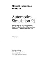 Book cover for Automotive Simulation '91