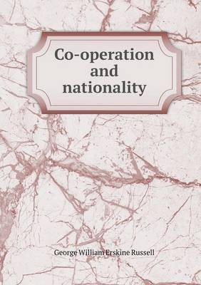 Book cover for Co-operation and nationality