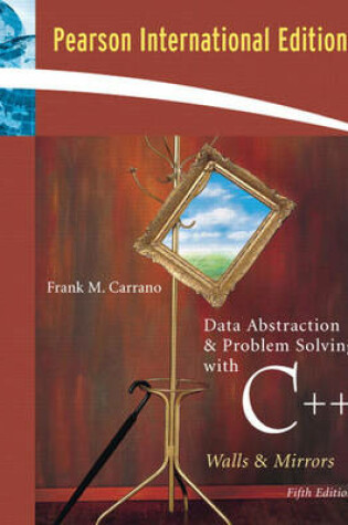 Cover of Data Abstraction & Problem Solving with C++