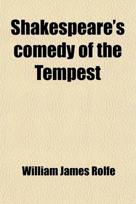 Book cover for Shakespeare's Comedy of the Tempest