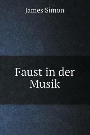 Cover of Faust in der Musik