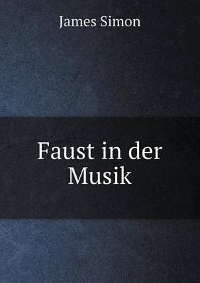 Book cover for Faust in der Musik