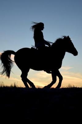 Book cover for Horseback Rider at Sunset Journal